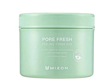 MIZON Blazinice za piling in toniziranje por Pore Fresh (blazinica za piling in toniziranje) 60 kosov