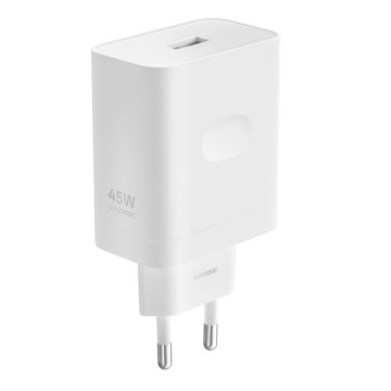 Oppo OPPO VCB4JBEH 45W USB-A Zidni Polnilnik - Bel