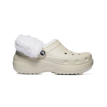 Crocs Čevlji Crocs Classic Platform Fuzz Lined 2128542Y2