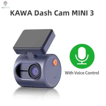 KJB Avtomobilska kamera MINI 3 1296P QHD z Wi-Fi in glasovnim upravljanjem Glasovno upravljanje 2, kartica 32 GB