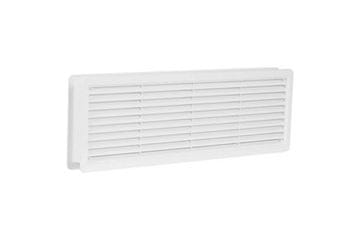 HACO Prezračevalna rešetka Ventilation grille VMD, 150 x 60 mm, 2 pcs, white 0235