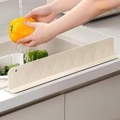 Cool Mango dodatki za pomivalno korito, zaščita proti škropljenju iz silikona 40 × 7,6 cm - SinkGuard