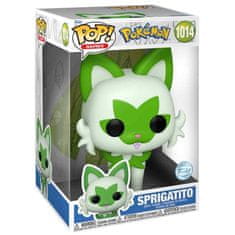 0.00023 Plišasta igrača Jumbo Pokemon Sprigatito, velikost 25 cm