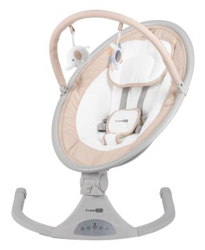 Freeon Elite 2v1 otroški gugalnik, Bluetooth, bež (84904)