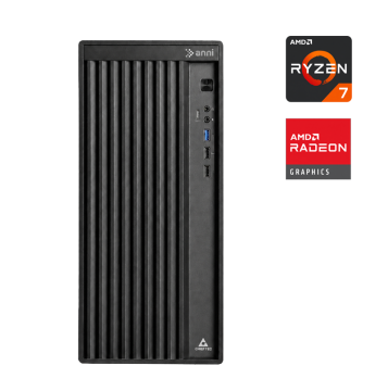 Anni Home Advanced računalnik, AMD Ryzen 7 5700G, 16GB, SSD1TB, AMD Radeon, FreeDOS