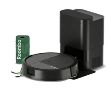 shumee IROBOT Roomba 115 Combo robotski sesalnik in mop + polnilna postaja AutoEmpty črne barve