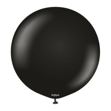 shumee Črni lateks baloni, črni 91 cm, 2 kosa.
