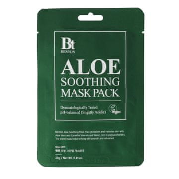 Benton Aloe Soothing Mask Pack maska za obraz za vse tipe kože 23 g unisex