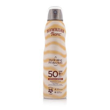 Hawaiian Tropic Hydrating Protection Lotion Spray SPF50 sprej za zaščito pred soncem 220 ml