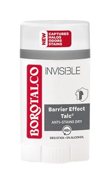 Borotalco Trdni dezodorant Invisible (Deo Stick) 40 ml