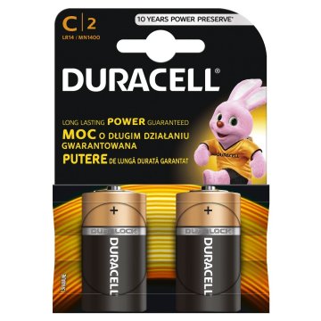 Basic Duracell Basic C LR14 Baterije, 2 kom