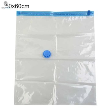 KJB Vakuumske vreče z ventilom za prostorsko varčno shranjevanje 50 × 60 cm