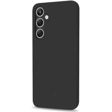 Celly Mehak gumijast ovitek za Galaxy A57 5G, črn, s silikonskim zaključkom
