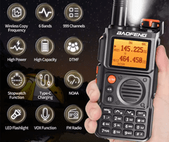 Baofeng Dvosmerna radijska postaja UV-K6 5 W