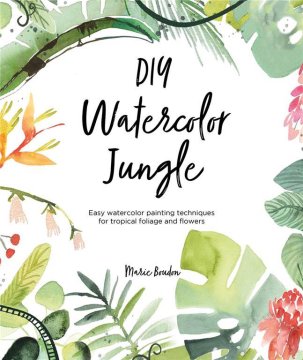 Rayher.	 Knjiga DIY Watercolour Jungle