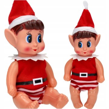 Korbi Baby Elf – figurica malega božičnega vilinca