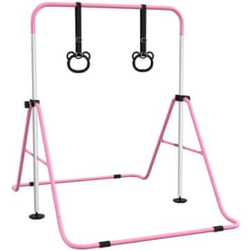 Homestar Otroška gimnastična droga 148x105x88-128 cm roza