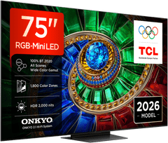TCL 75RM7L 4K UHD televizor, RGB-Mini LED