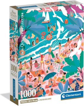 Clementoni Nedelja na plaži Puzzle 1000 kosov