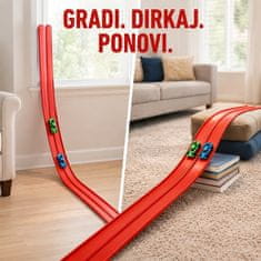 JOJOY® Steza za avtomobilčke, Dirkalna proga, Avtomobilska proga, Hitrostna steza (4 m) | TURBORACE
