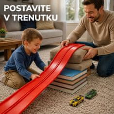 JOJOY® Steza za avtomobilčke, Dirkalna proga, Avtomobilska proga, Hitrostna steza (4 m) | TURBORACE