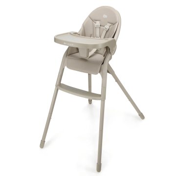 Kinderkraft Dinnly 2v1 stolček za hranjenje, bež