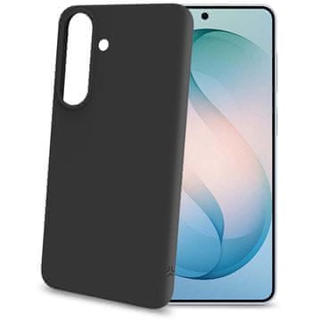 Celly Mehak gumijast ovitek Cromo za Samsung Galaxy S26 FE 5G, črn