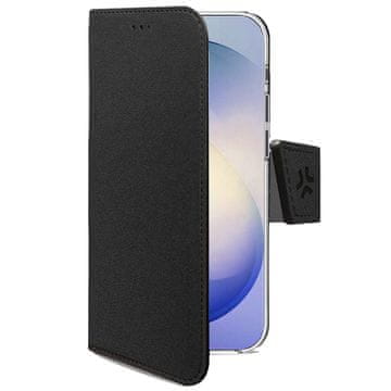 Celly Denarnica Celly Wally za Samsung Galaxy S26 FE 5G, črna, 3 reže za kartice