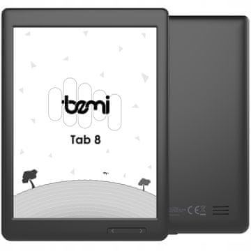 BE Cognita Tab 8 16GB 7,8-palčni črni bralnik