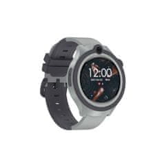 BE Pametna ura Linko2 4G LTE GPS LBS za otroke, merilnik srčnega utripa, termometer, siva