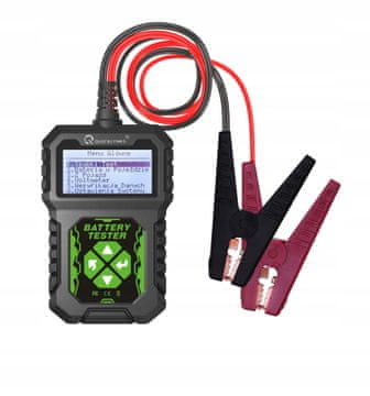 12V TESTER AKUMULATORJEV V POLJŠČINI DO 220AH
