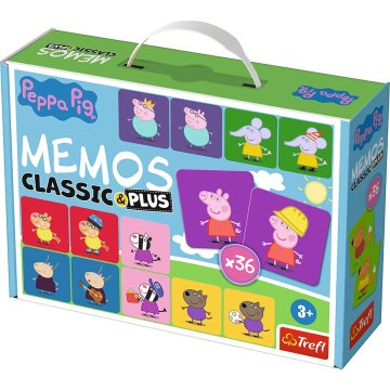 Northix Trefl Pujsa Peppa Memo Classic Plus