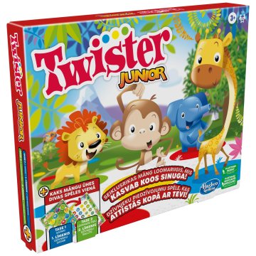 Northix Party Game Twister Junior (v latvijskem in estonskem jeziku)