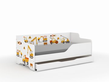 Wooden Toys LILU otroška postelja 160x80 GRADBISKO - komplet