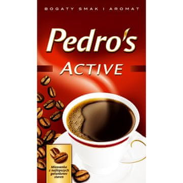 D&R Mleta kava Pedros Active 250 g