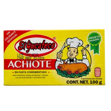 Achiote El Yucateco 100 g