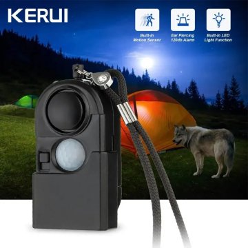 KJB Prenosni osebni alarm 120 dB s senzorjem PIR in SOS LED svetilko Potovalni alarm