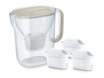 Brita Vrč Essential XL + 3 vložki (pesek)
