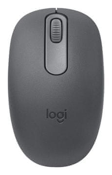 shumee LOGI M196 kompaktna brezžična miška (Bluetooth, optična, grafitna) 910-007459