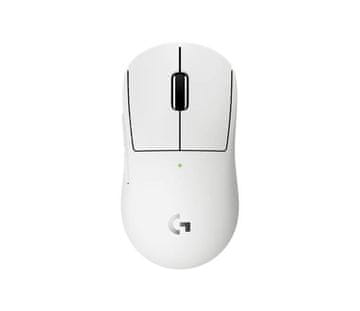 shumee LOGI G PRO X SUPERLIGHT 2c Compact Lightspeed kompaktna gaming brezžična miška (HERO 2 senzor, 44000 DPI, bela) 910-007538