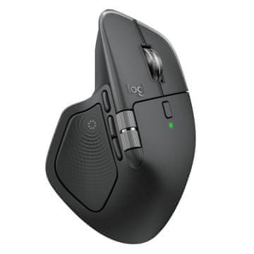 shumee LOGI MX Master 4 napredna brezžična miška (Haptic Sense, MagSpeed, 8K DPI, grafitna) 910-007562