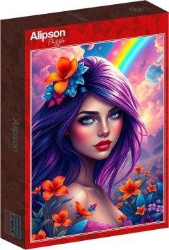 ALIPSON Mavrična deklica Puzzle 500 kosov