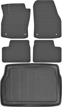 Opel Astra III H Hatchback od 2004-2009 KOMPLET - gumijaste avtotesnine + zaščitna preproga za prtljažnik
