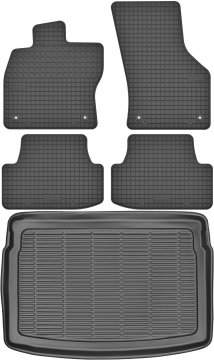 Volkswagen Golf VII Hatchback od letnika 2012-2020 KOMPLET - gumijaste avtotesnine + zaščitna preproga za prtljažnik