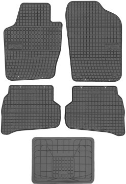 Talne preproge Frogum ET0394 + ZAŠČITNA PLOŠČA 542742 - Volkswagen Polo V 2009-2017 BREZ ZAVOR