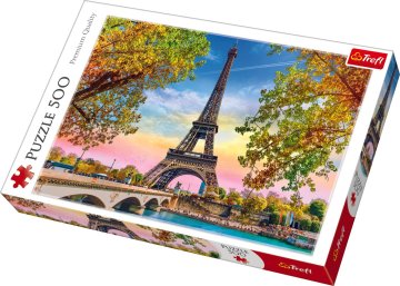 Northix Trefl Puzzle Paris 500 kosov