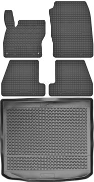 Ford Focus III Karavan od 2011-2017 KOMPLET - gumijaste avtotesnine + zaščitna preproga za prtljažnik