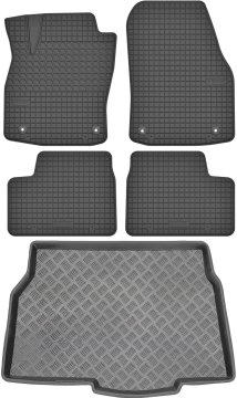Opel Astra III H Hatchback od 2004-2014 KOMPLET - gumijaste avtotesnine + zaščitna preproga za prtljažnik