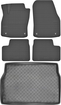 Opel Astra III H Hatchback od 2004-2014 KOMPLET - gumijaste avtotesnine + zaščitna preproga za prtljažnik