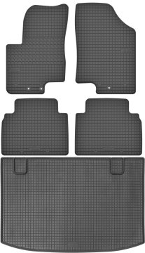 Hyundai ix20 Minivan od 2010-2019 KOMPLET - gumijaste avtotesnine + zaščitna preproga za prtljažnik